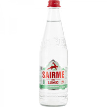 Минеральная вода Саирме SAIRME 0.5 л газированная стекло