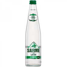 Минеральная вода Саирме SAIRME 0.5 л негазированная стекло
