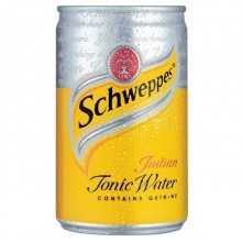 Газированный напиток Швепс Индиан тоник Schweppes ж/б Indian Tonic 0.15 л